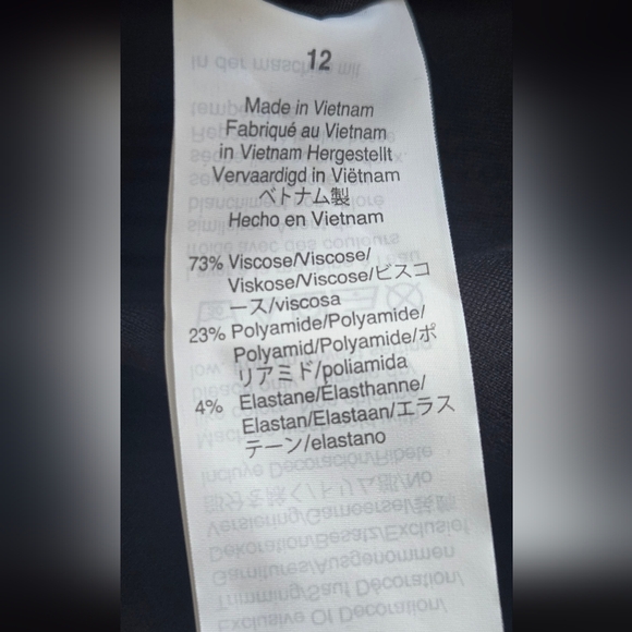 J.crew Classic Black Women's Jacket  Size 12 #63 - Picture 7 of 8